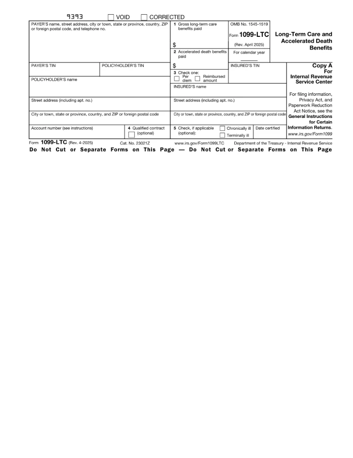 1099-LTC form preview